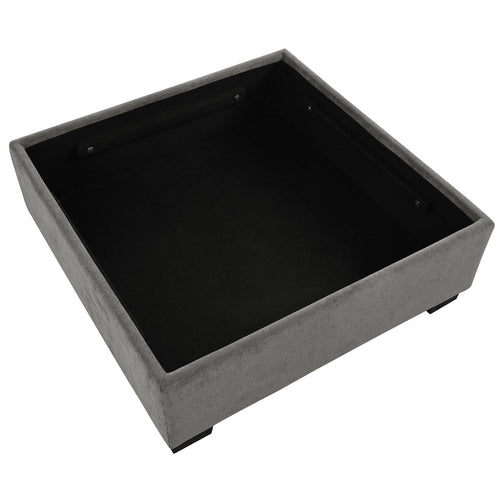 U-shaped Freely Transformable Modular Corner Sofa with Two Ottomans