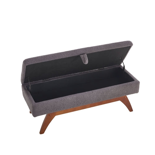 Teddy wool fabric, solid wood feet for solid weighing