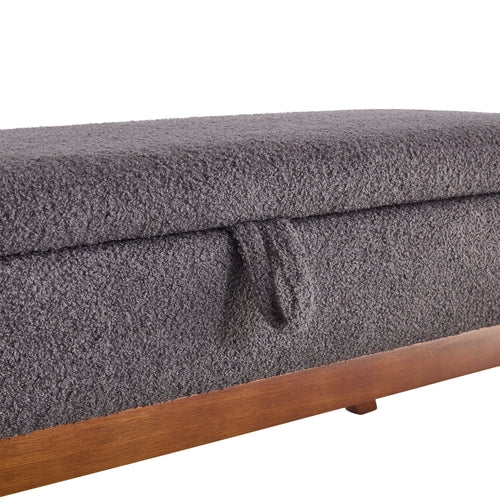 Teddy wool fabric, solid wood feet for solid weighing