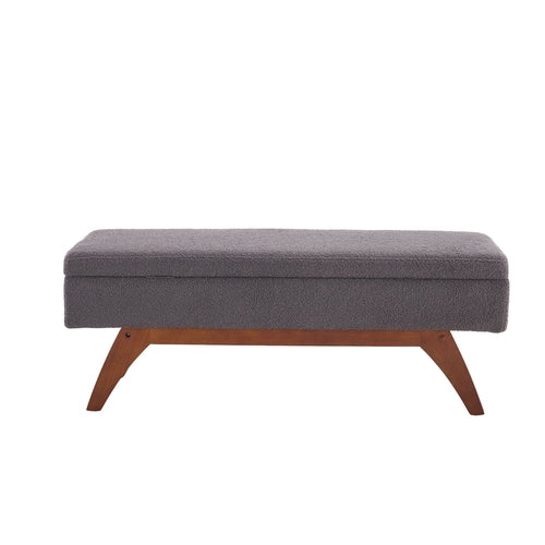 Teddy wool fabric, solid wood feet for solid weighing